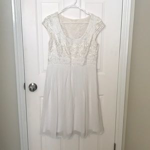 Beautiful white dress